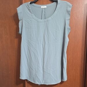 Pleione Women's Green Blouse Sz L